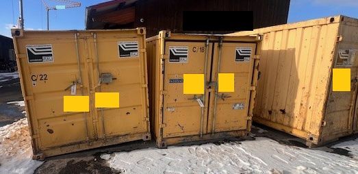 Pos. 01 | Container | Magazin | Lager | 2,40 (L) x 2,40 (B) x 4,50 (T)